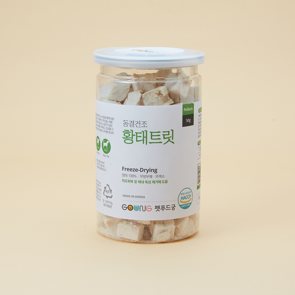 펫푸드궁 황태 트릿 50g