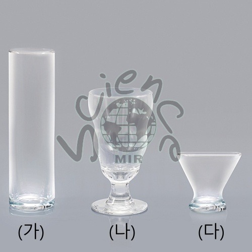 [동아출판사]여러가지모양의투명한그릇3종(유리제3종)(세트/규격선택)