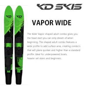 [케이디 수상스키 플레이트]KD SKISCOMBO VAPOR WIDE62