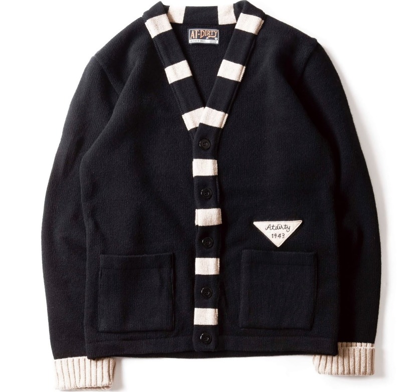 KNIT CARDIGAN &quot;1943&quot; (2 TYPE)