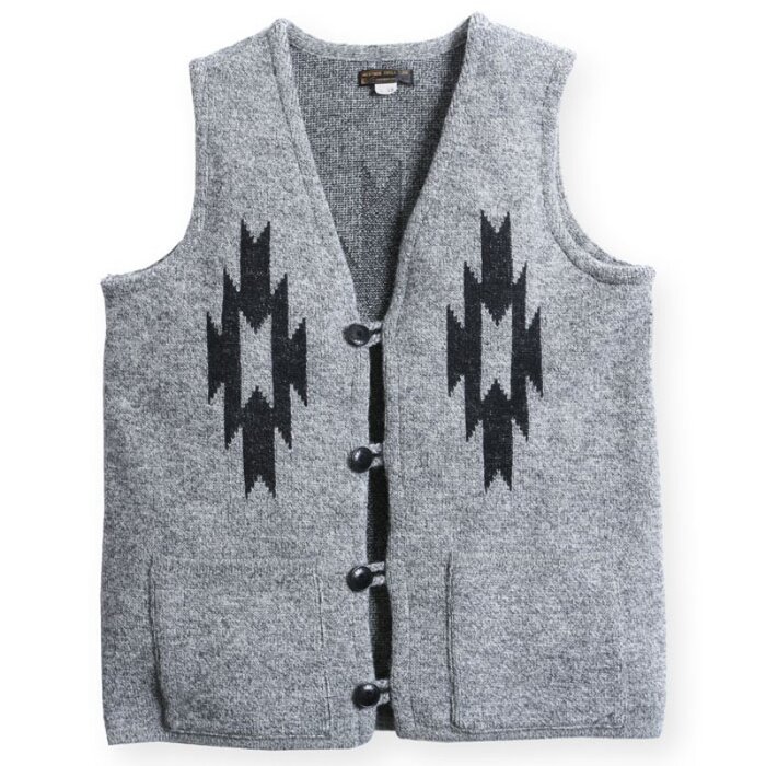 CHIMAYO KNIT VEST (GRY)