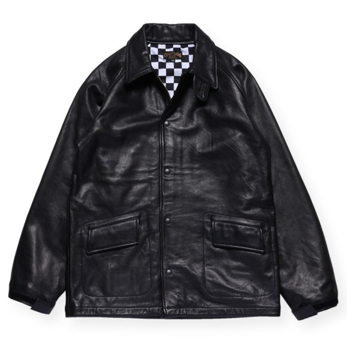 SPEEDWAY COACH JACKET (STEERHIDE)