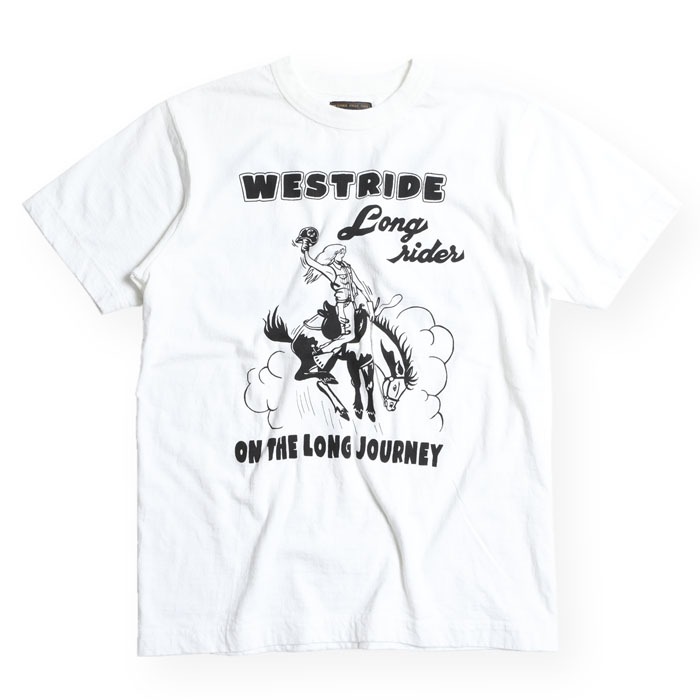 WESTRIDE : LONG RIDER TEE (WH)