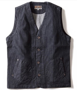 WORKERS VEST (DENIM)