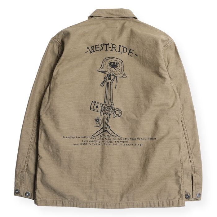 WESTRIDE : W-44 JACKET (BEG)