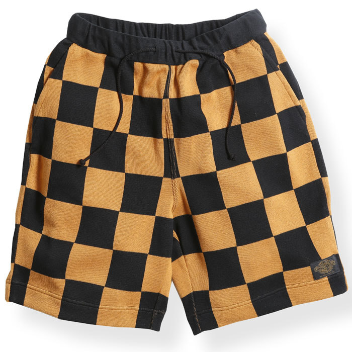 CHECKER SHORT PANTS (NGT KNIT)