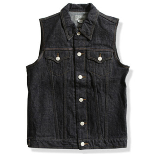 DEAN VEST DENIM (14.75OZ)