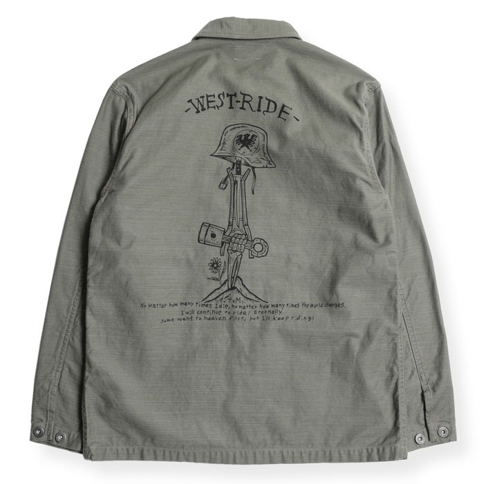 WESTRIDE : W-44 JACKET (OLV)