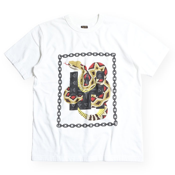 WESTRIDE : RATTLE SNAKE TEE (WH)