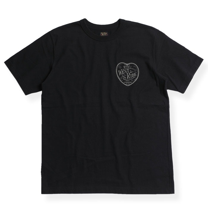 WESTRIDE : THE HEART OF LONG RIDER TEE (BK)