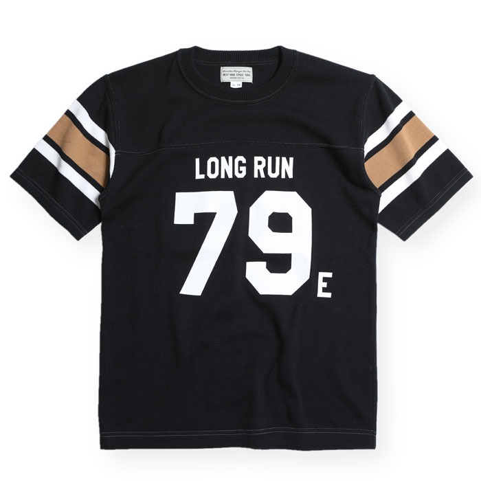 WESTRIDE : EAGLE FOOTBALL TEE (BLK)