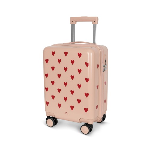 ★바로배송★ [Konges Sløjd] 콩제슬래드 TRAVEL SUITCASE 캐리어 - HEARTS