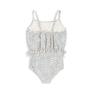 (5-6y, 7-8y)) [Konges Sløjd] 콩제슬래드 24SS CALE SWIMSUIT - CHERRY STRIPE