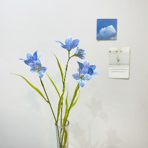 초롱꽃가지64cm (BLUE)