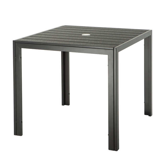 합성수지목 탁자 80 사각 타공 책상 테이블 CGP