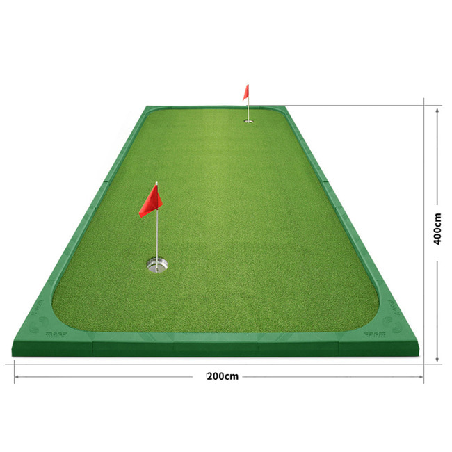 이동가능 초대형 시뮬레이션 퍼팅용품 매트 퍼터연습