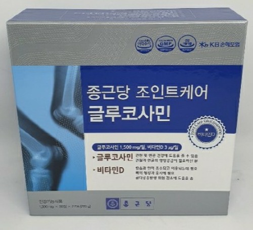 종근당 조인트케어 글루코사민 90정 글루코사민 1500mg 비타민D[쇼핑몰 이름]