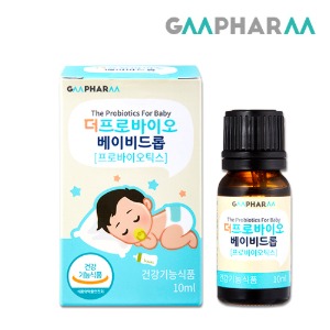 (냉장배송) 더프로바이오 베이비드롭 10ML (1개월분) / 아기 유산균 / 우리아이 첫유산균 (프로바이오틱스)[쇼핑몰 이름]