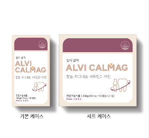 [미아뉴트라]알비칼맥 800mg×180캡슐/ 360캡슐 Alvi CalMag 칼슘+마그네슘 비타민D[쇼핑몰 이름]