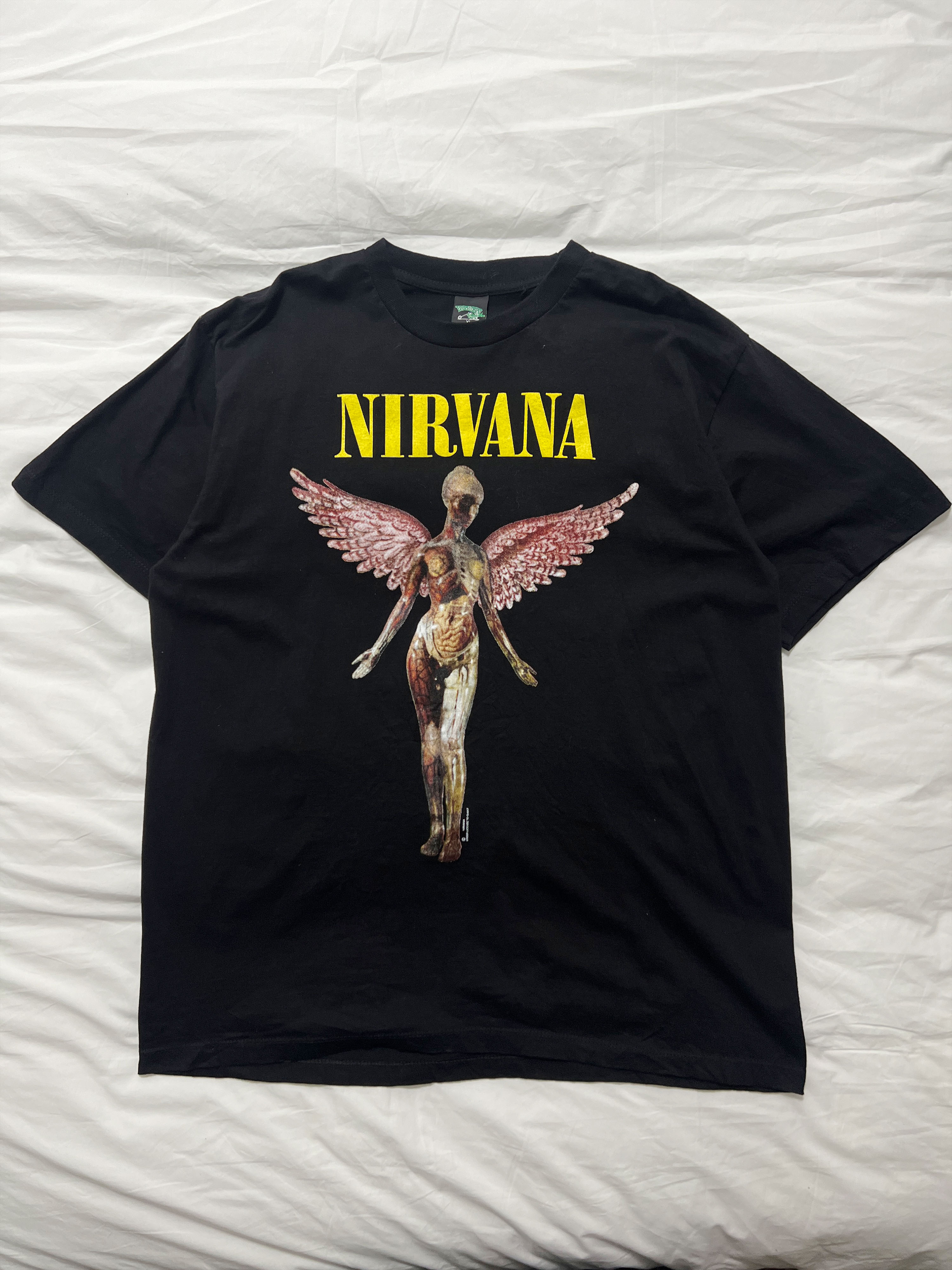 NIRVANA IN UTERO bootleg t-shirts