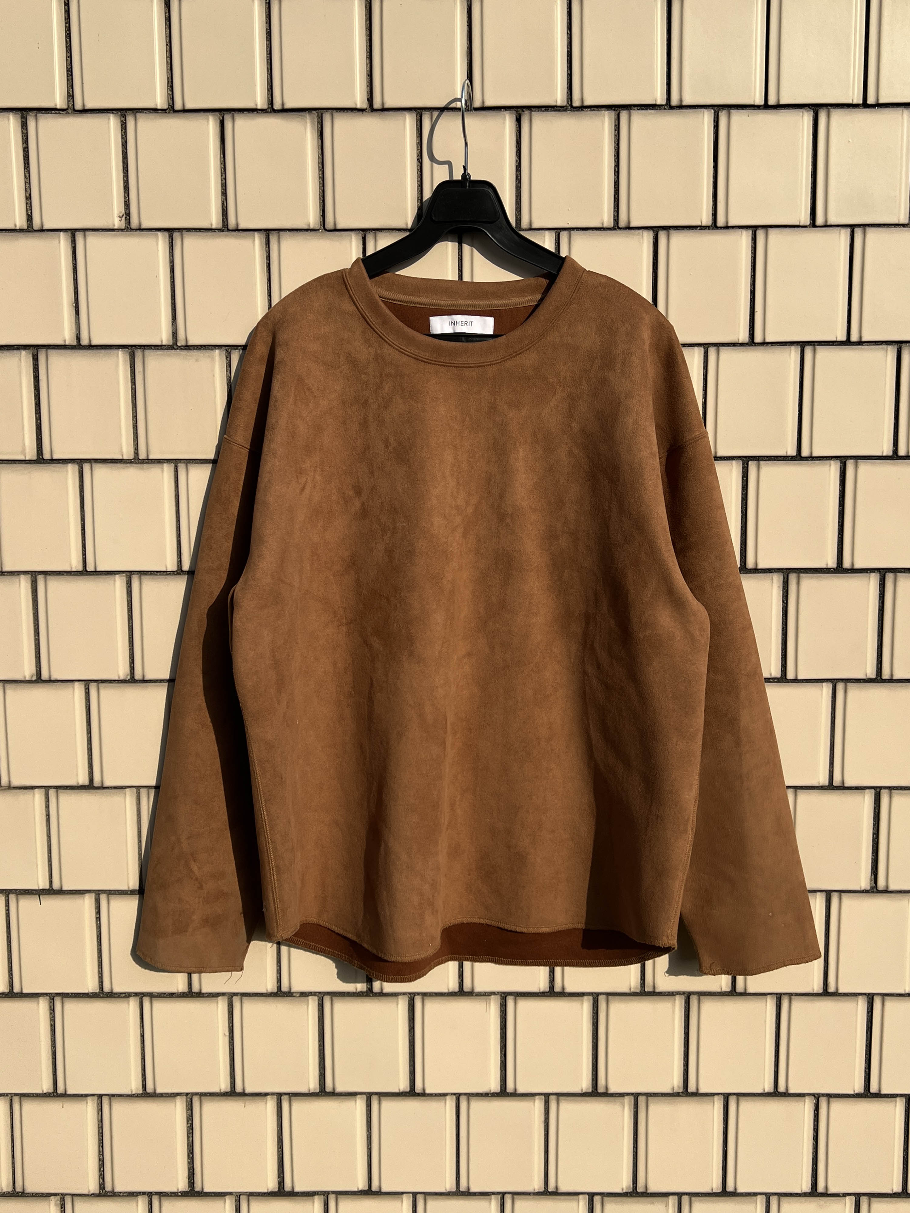 INHERIT by Journal Standard fake suede top