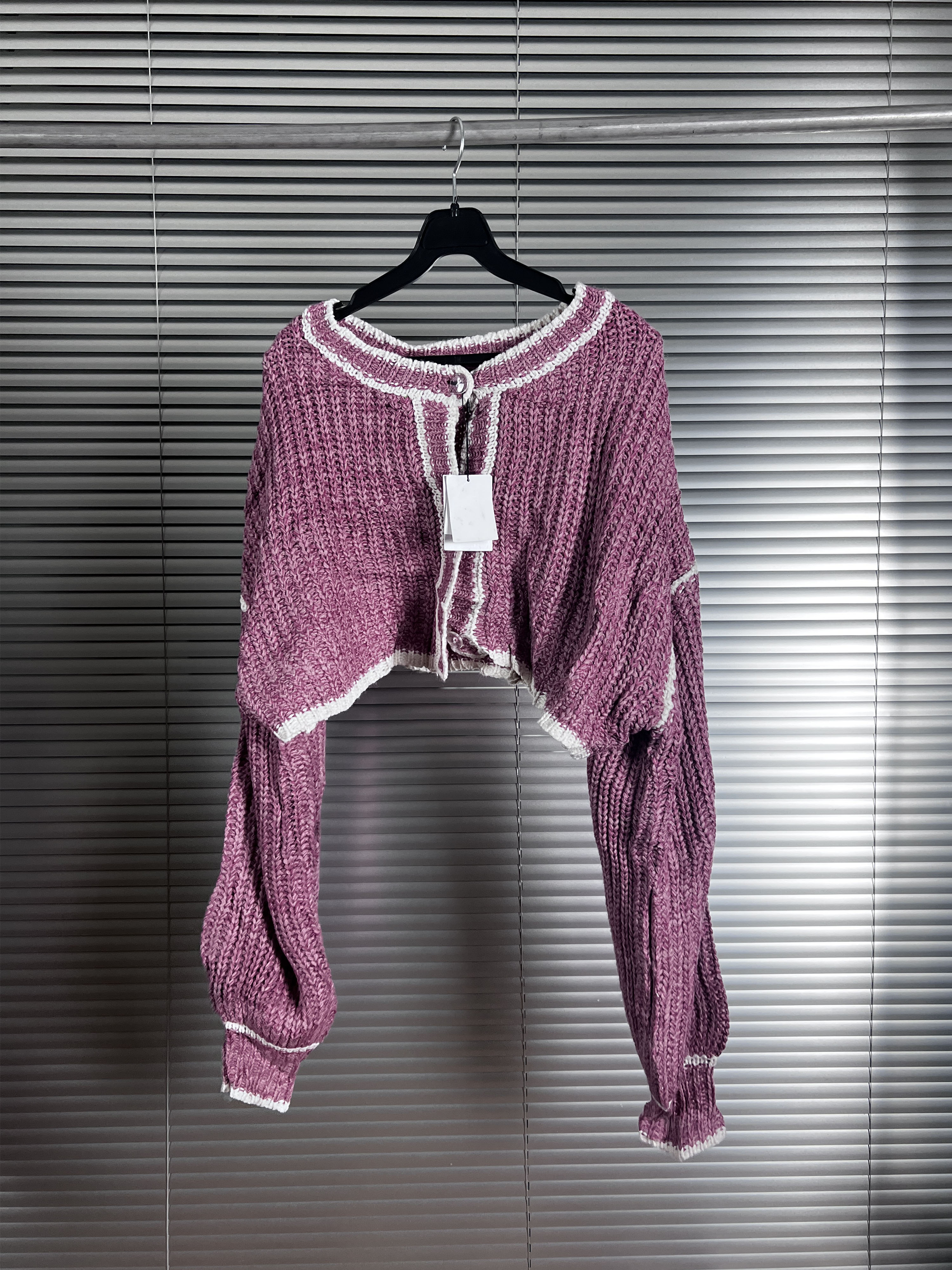 GRL crop cardigan