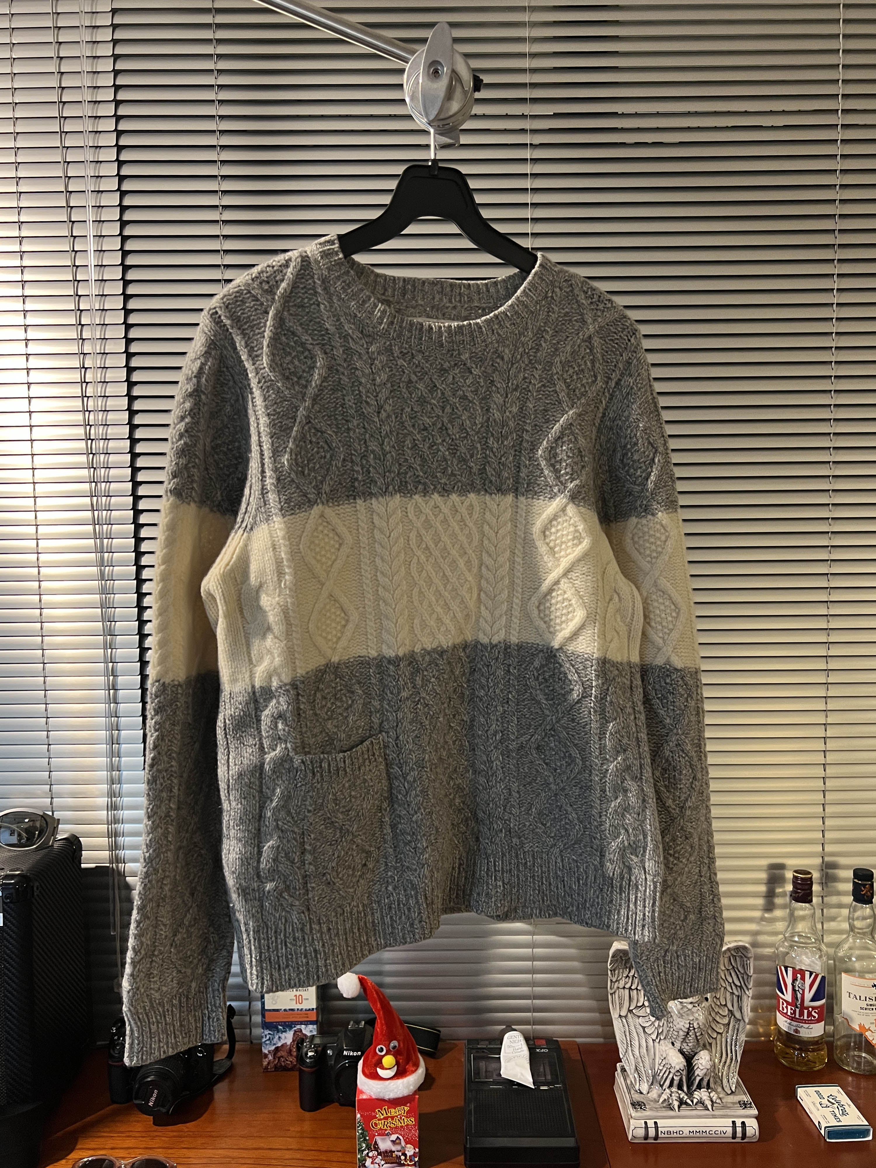 H.R.MARKET one pocket knit