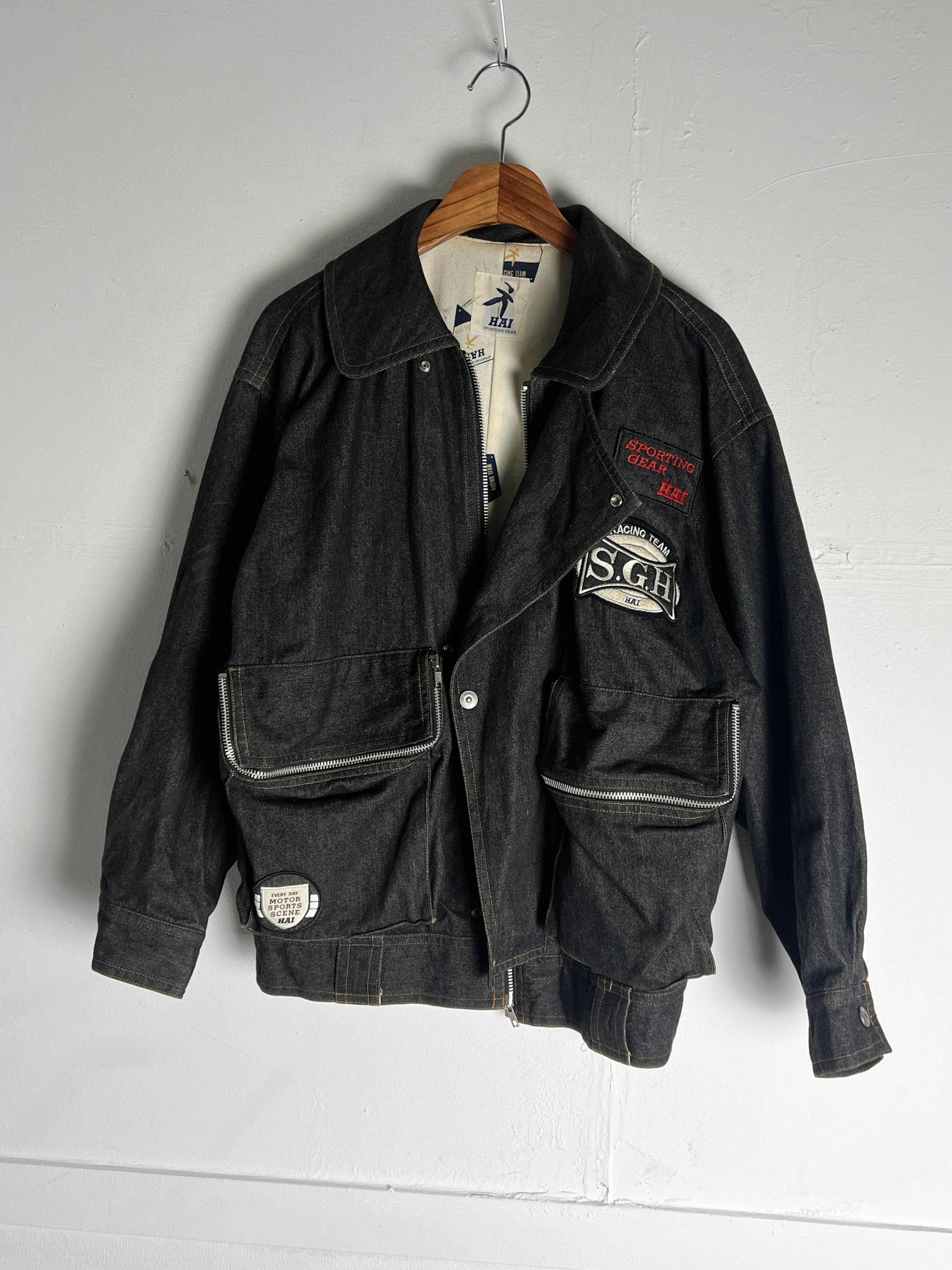 HAI SPORTING GEAR &quot; racing team SGH &quot; denim racing jacket