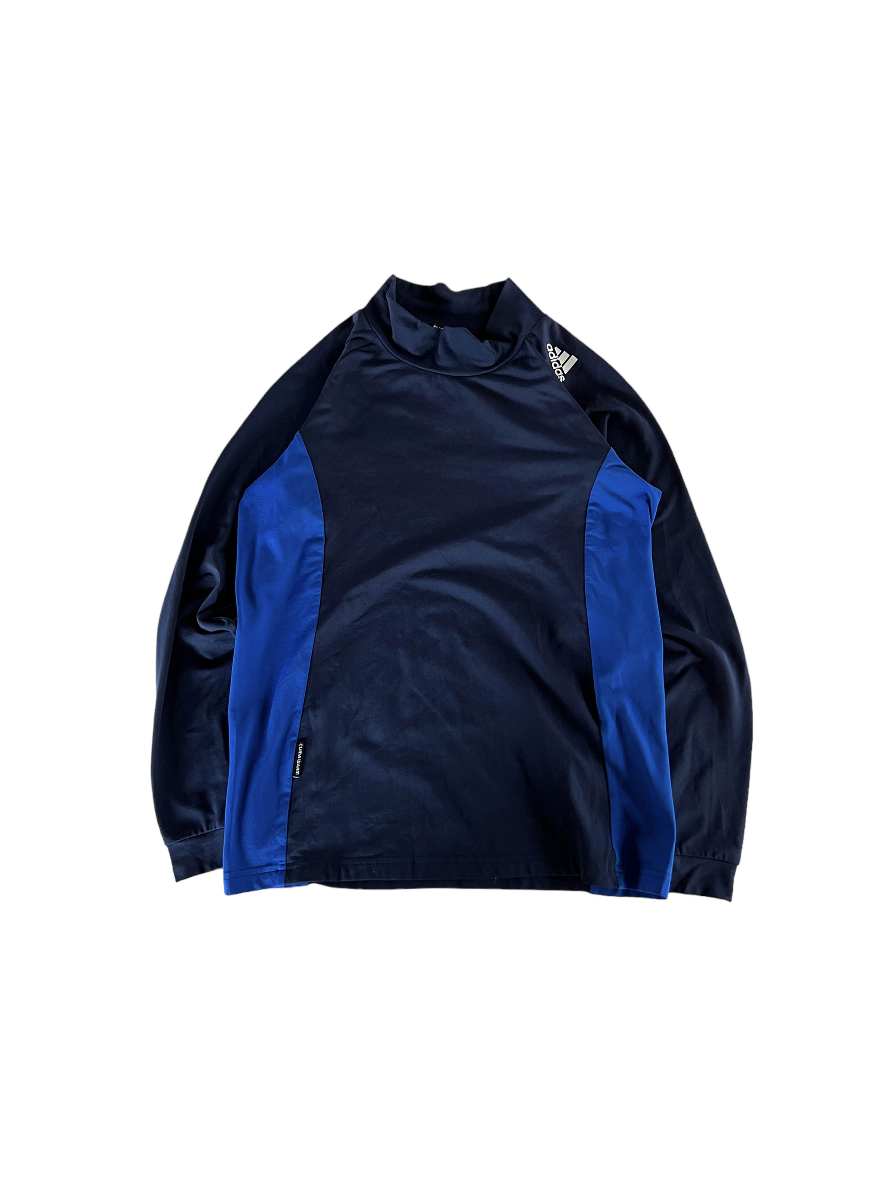 ADIDAS sporty mockneck jersey