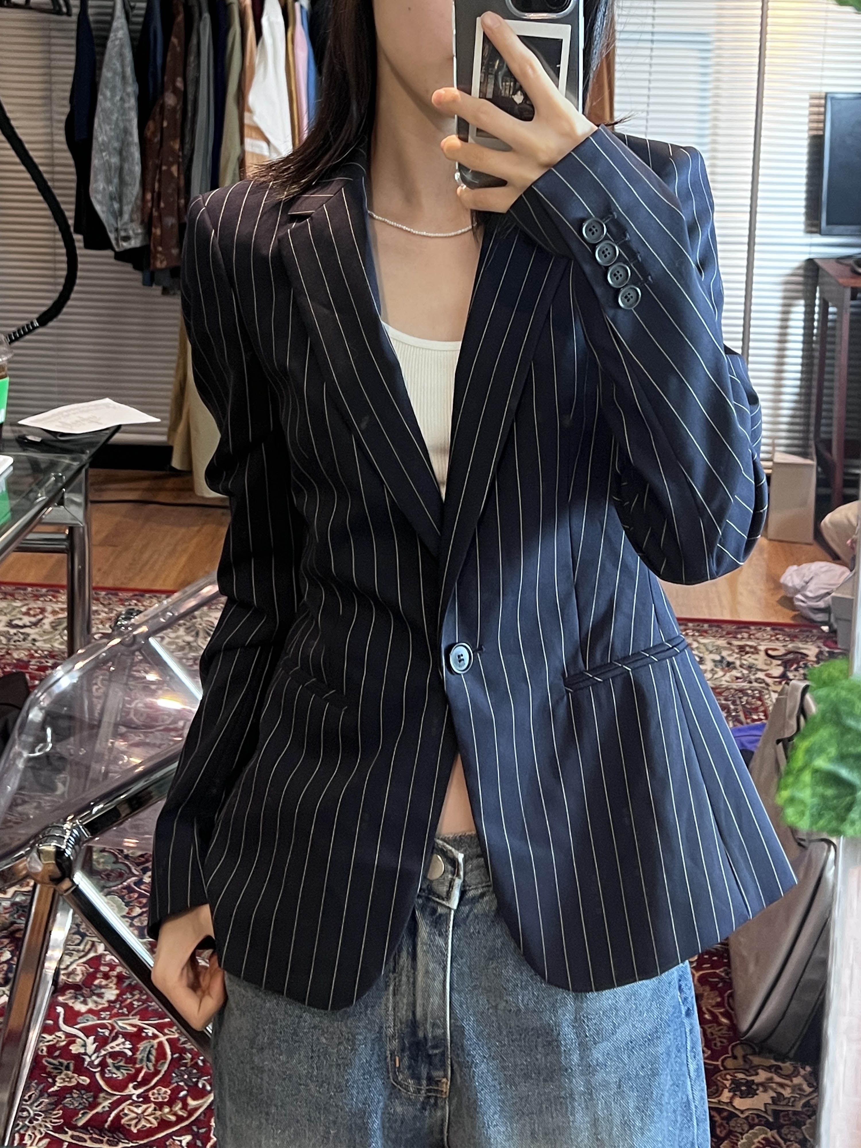 HUGO BOSS stripe jacket