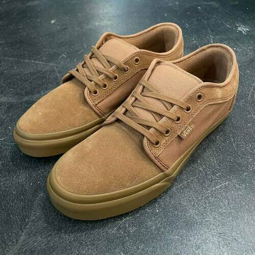 반스 스케이트 츄카 로우 라이트 Brown/Gum 맨즈  Vans Skate Chukka Low Light