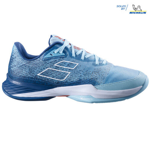 [BRM2154504] 바볼라트 제트 마하 III 올 코트 맨즈 발볼넓음  Angel 블루 테니스화  Babolat Jet Mach All Court Men Wide Blue