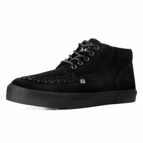 티유케이 블랙 스웨이드 5Eye 스니커 스니커즈 우먼스 A3153  T.U.K. Black Suede Sneaker Sneakers