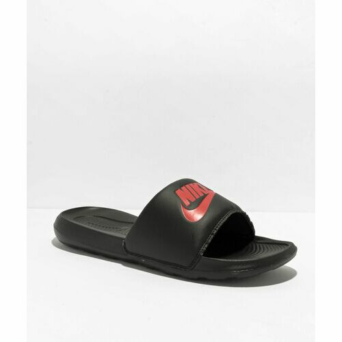 [BRM2168368] 나이키 빅토리 원 블랙 &amp; 레드 슬리퍼 샌들  365988  Nike Victori One Black Red Slide Sandals