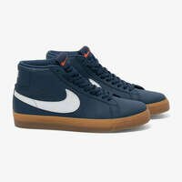 [BRM2180967] 나이키 SB 블레이저 미드 맨즈  (Navy/White)  Nike Blazer Mid