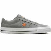 [BRM2115898] 컨버스 원 스타 프로 오엑스 슈즈 맨즈 (Ash Stone/Orange/White)  Converse One Star Pro Ox Shoes
