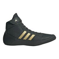 [BRM2165942] 아디다스 HVC 2 맨즈 HVC2 (BLACK/CHARCOAL/METALLIC GOLD (HP6869)) 레슬링화 복싱화  ADIDAS