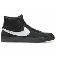 [BRM2105452] 나이키 SB 블레이저 미드 슈즈  맨즈 (Black/White-Black-Black)  Nike Blazer Mid Shoes