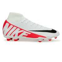 [BRM2169139] 나이키 맨즈 줌 머큐리얼 슈퍼플라이 9 클럽 FG/MG White/Red 축구화  Nike Men&#039;s Zoom Mercurial Superfly Club