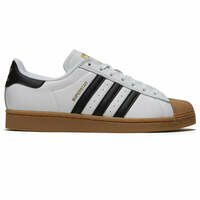 [BRM2185543] 아디다스 슈퍼스타 ADV 슈즈 맨즈  (White/Black/Gum)  Adidas Superstar Shoes