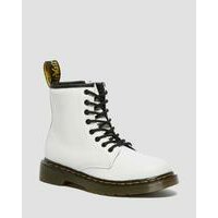 [BRMA1231561] 닥터마틴 주니어 1460 레더/가죽 레이스 업 부츠 키즈 Youth 25634100  (WHITE) DR MARTENS Junior Leather Lace Up Boots