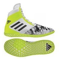 [BRM1909724] 레슬링화 아디다스 임팩트 White/Black/Solar Yellow 맨즈 2AQ3321 복싱화  Wrestling Shoes adidas Impact