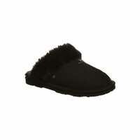 [BRM2118093] ★Medium(발볼보통) 베어파우 Loki 비건 블랙 슬리퍼 우먼스  ()  Bearpaw Vegan Black Women&#039;s Slipper