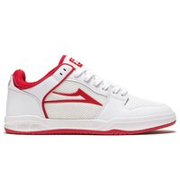 [BRM2154352] 라카이 텔포드 로우 슈즈 맨즈  (White/ Red Leather)  Lakai Telford Low Shoes