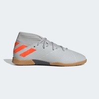 [BRM1939743] 아디다스 네메시스 19.3 인도어 축구화 주니어 - Grey/Orange Encryption 팩 키즈 Youth EF8304  ADIDAS adidas Nemeziz Indoor Soccer Cleats Junior Pack