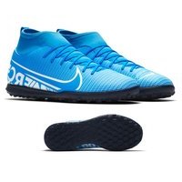 [BRM1929548] 나이키 Youth  슈퍼플라이 7 클럽 DF 터프 축구화 키즈 AT8156-414 (Blue Hero/White)  Nike Superfly Club Turf Soccer Shoes