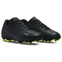 [BRM2137504] 나이키 Youth  머큐리얼 베이퍼 15 클럽 FG 슈즈 키즈 DJ5958-001 축구화 (Black/Grey/Volt)  Nike Mercurial Vapor Club Shoes