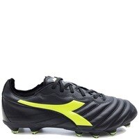 [BRM2108975] 디아도라 브라질 엘리트 2 LT LP12 Black/Neon FG 펌그라운드 축구화 맨즈 179061  Diadora Brasil Elite Firm Ground Soccer Cleats