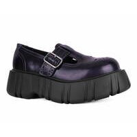 [BRM2162983] 티유케이 Purple RubOff TBar Anarchic Airship 브로그 플랫폼 맨즈 T2336  T.U.K. Brogue Platforms