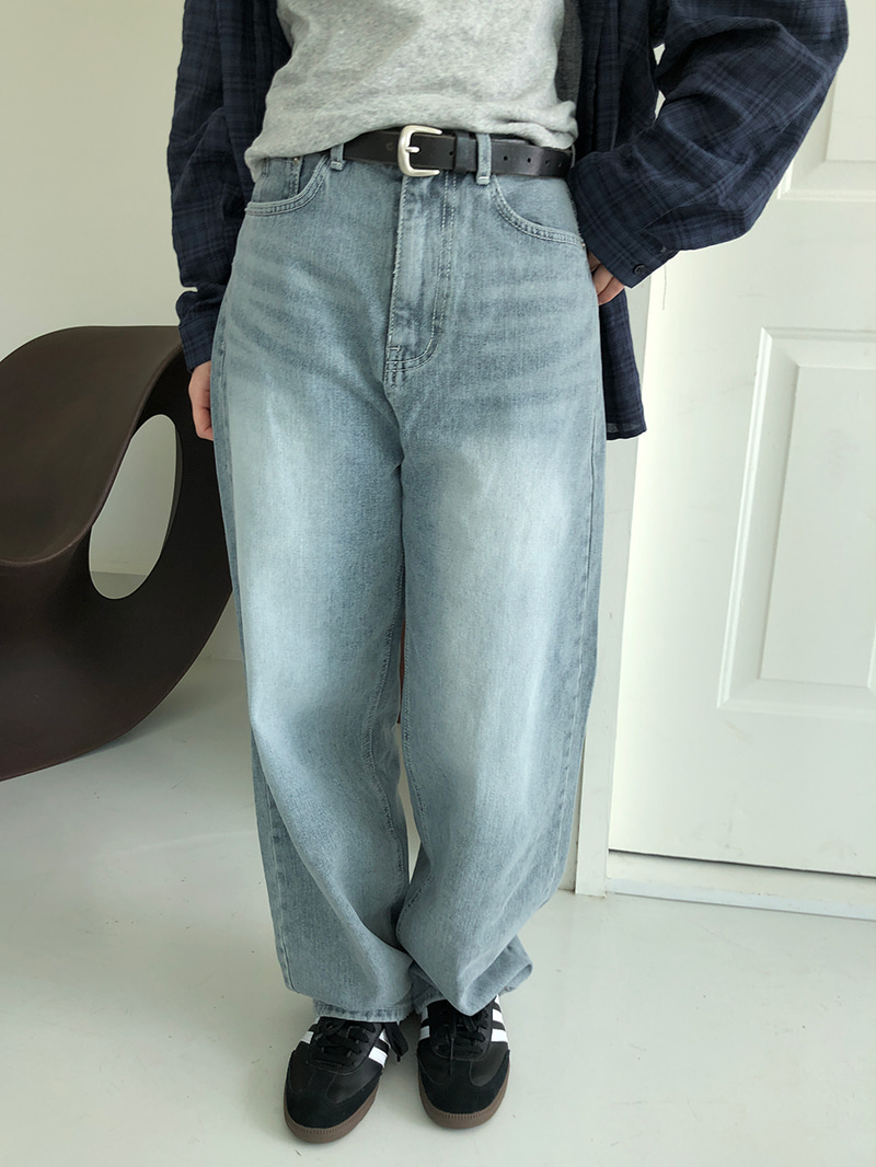 citrus wide denim pants